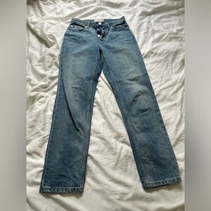 Everlane 90s cheeky Jean 24 28.5 inseam